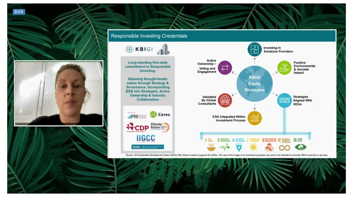 ClimateFinWeek's tweet photo. Join #CFWI20 where Catherine Cahill of KBI Global Investors discusses their investment in companies providing solutions to water critical issues. #ESG #SustainableBusinessModel #CFWI20 #LongTermPerformance #ActiveEngagement https://t.co/ACPb9U5x9e