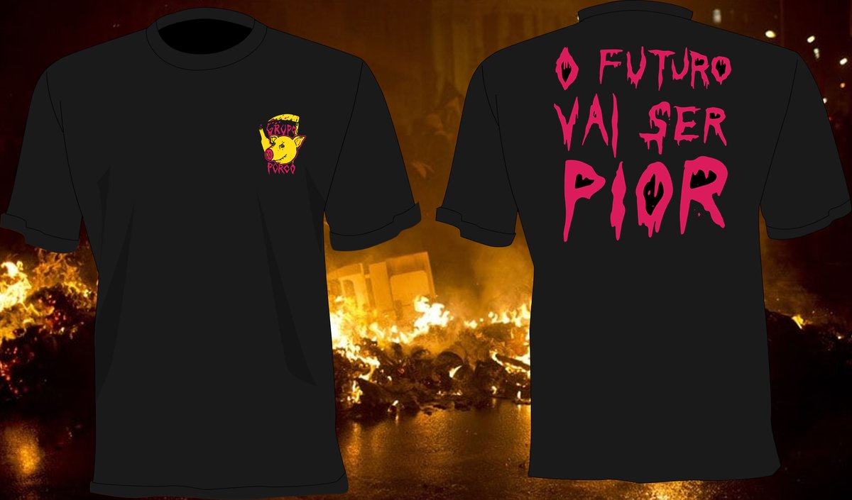 Porquinho's tweet photo. Na sexta sai o disco novo do Grupo Porco, mas já da pra garantir merchs e outras coisas loucas pelo financiamento coletivo do disco.
Sim.
Eu lanço o disco e depois peço o seu dinheiro.
https://t.co/mvChlNu50t https://t.co/gRU9ZsJMRU