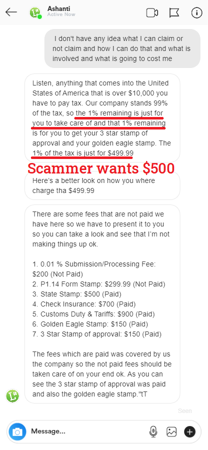 scamadviser's tweet photo. *Fake Raffle Winner Instagram Message*
We received an email from a follower wanting to know whether they had really won a raffle by Lucktastic. Remember Scam Rule #2 - If you won a prize without entering, it's a scam!
#RaffleScam #AdvanceFeeScam #InstagramScam @PlayLucktastic https://t.co/y45W24DQMt