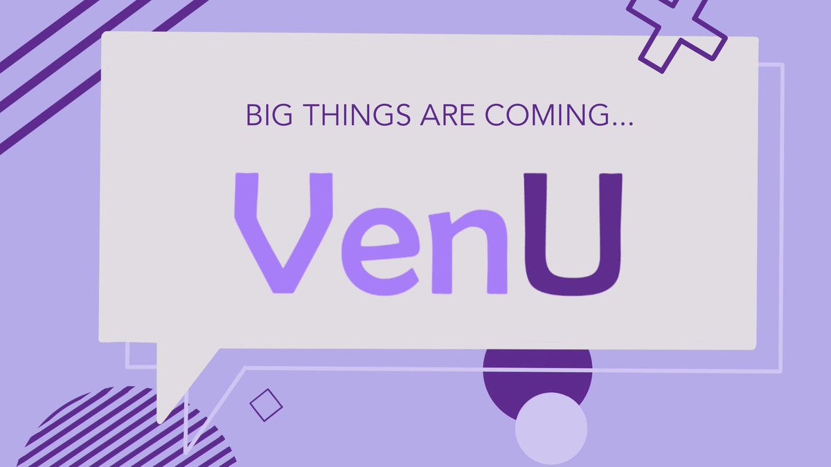 Something big is coming. Follow VenU to be the first to find out! #VenU #new #Update #surprise #venue #venues