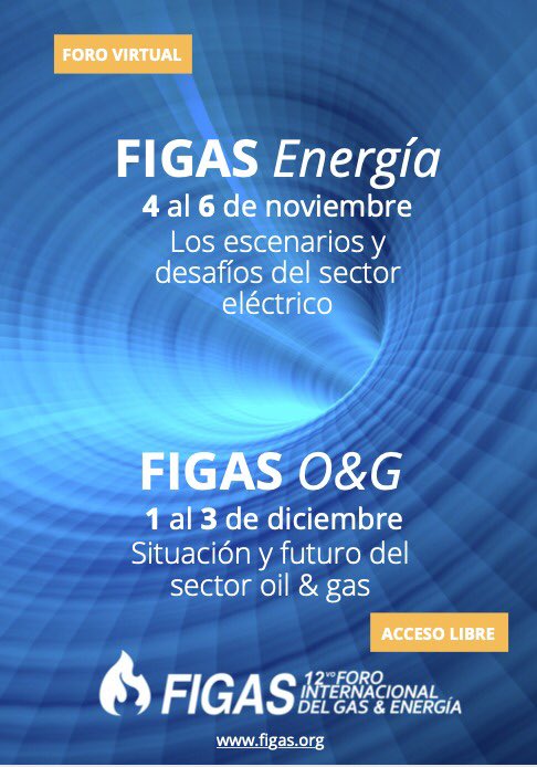 Participaré de la sesión inaugural sobre #electricidad en el Foro Internacional del Gas y #Energía.
Están invitados !

Para ingresar al panel por favor seguir el siguiente enlace: us02web.zoom.us/j/88203651199