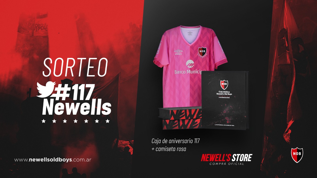 Newell s Old Boys on X La casaca de edicion limitada puede ser tuya RT like y responde este twitt con 117Newells para participar por la camiseta rosa. https t yyziuui1OW X