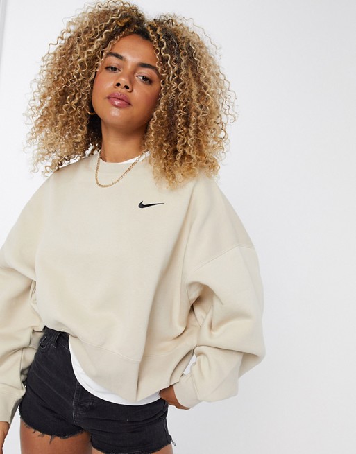 womens oversized nike sweatshirt