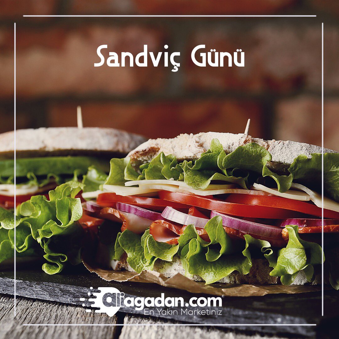 Umutla Beklemenin Anlamını Tam Olarak Öğrenip Mucizelere Tanık Olduğumuz 3 Kasım’ın Bir Özelliği Daha Var!
Dünya Sandviç Günü!
.
Herkesin Sevdiği, Hazırlaması En Kolay Yiyeceklerden Sandviç’in Günü!
#EnYakınMarketiniz
