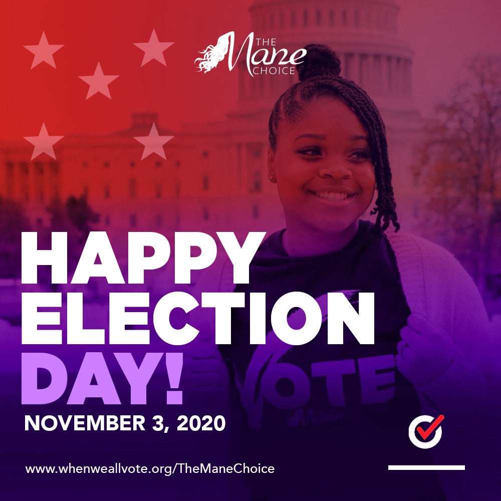 TheManeChoice's tweet photo. Get out and make sure you exercise your right to vote and to be heard.
โBe the change you wish to see in the world.โ
@WhenWeAllVote
#TheManeChoice
#TheManeChoiceForLife
#WhenWeAllVote https://t.co/aq2i6sNRkW