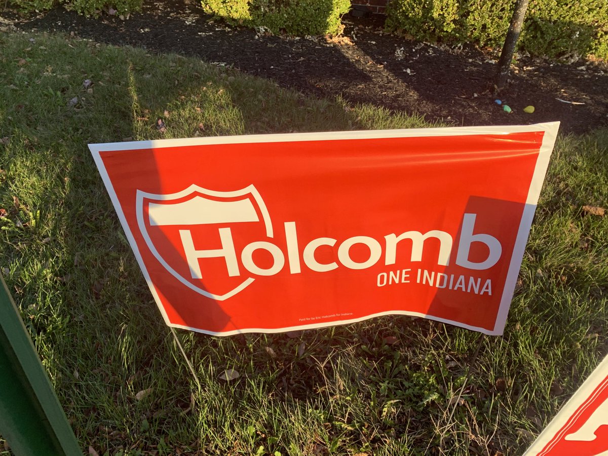 Vote for ⁦<a href="/HolcombForIN/">Eric Holcomb</a>⁩ for Governor today!