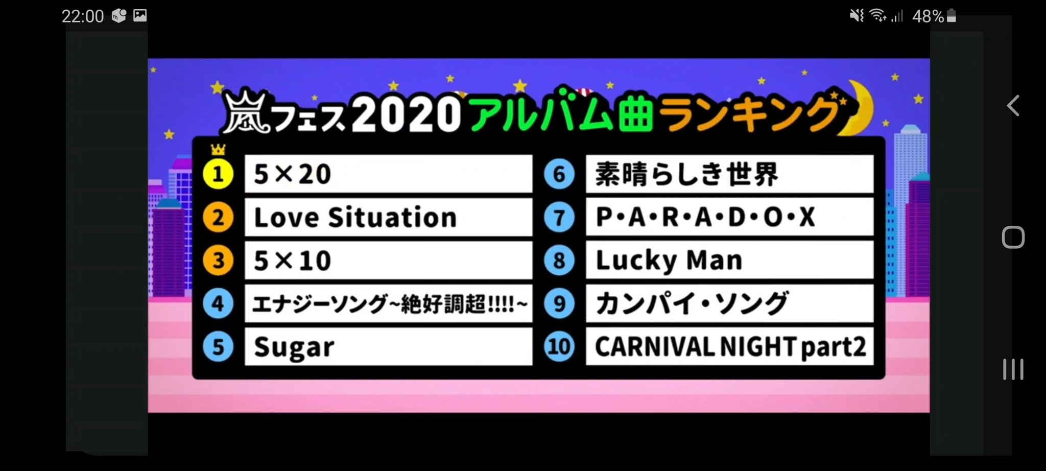 嵐「嵐フェス」３５点 ドゥー@本好き on X: 