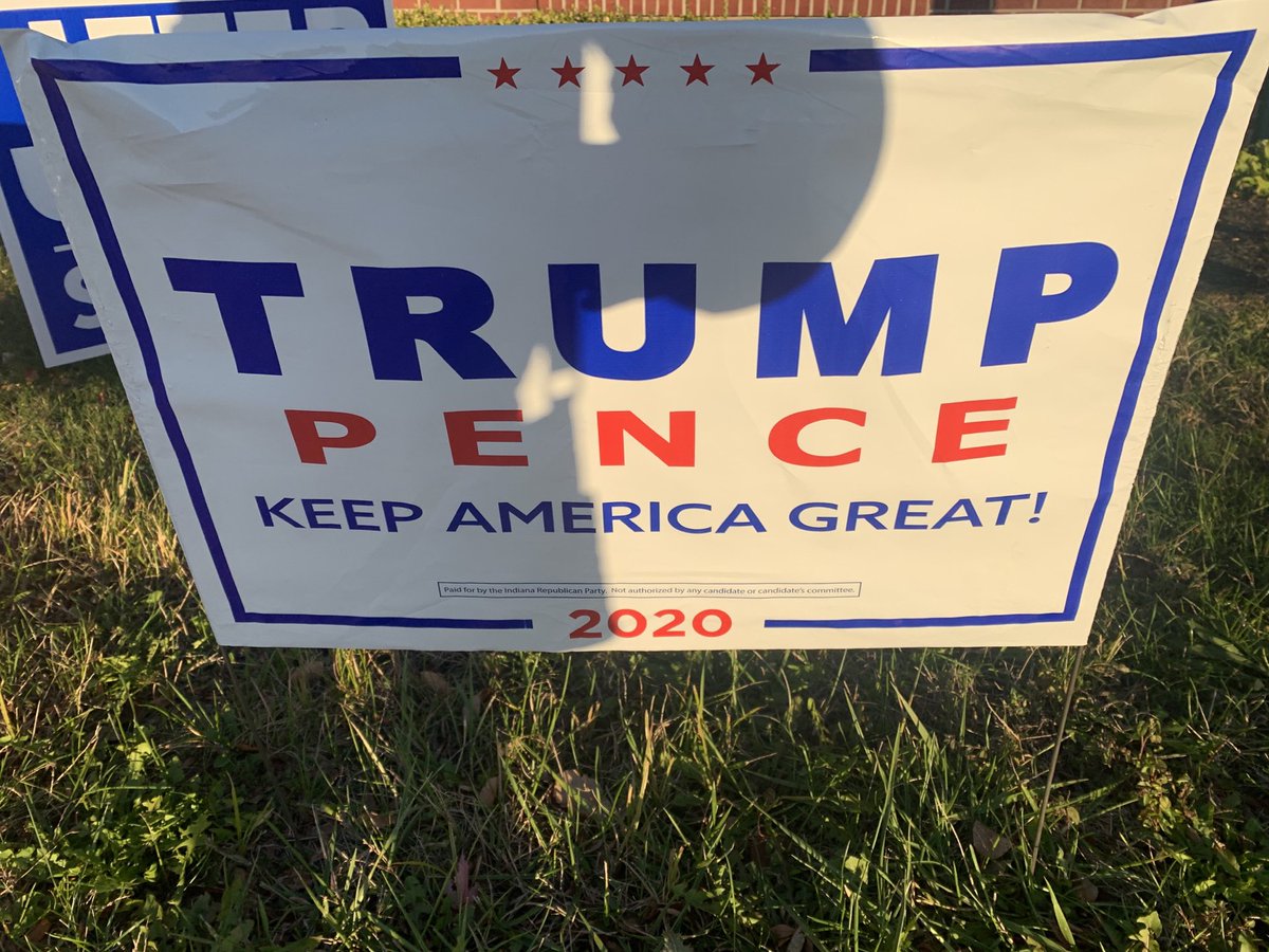 Keep America Great &amp; re-elect ⁦<a href="/realDonaldTrump/">Donald J. Trump</a>⁩  &amp; ⁦<a href="/Mike_Pence/">Mike Pence</a>⁩ today!