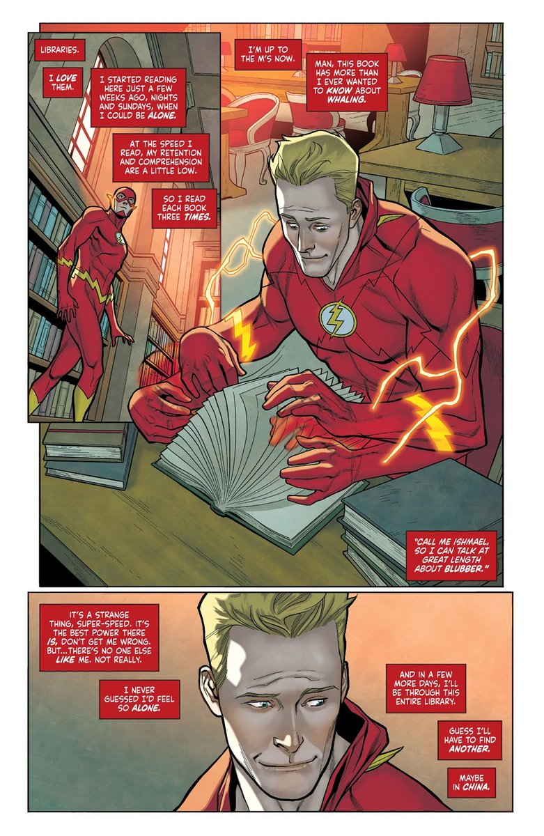 27. FLASH: UNITED THEY FALLFrom  @GailSimone  @claytonhenryart  #MarceloMaiolo  @SimonBowland  #RobLeigh  #JamieSRich  @amarino2814  #DaveWielgosz  #JebWoodard  #ScottNybakken  @SteveCook1  #GabrielMaldonado  @aniline A new reader friendly evergreen hit. Perfect entry point for the Flash.