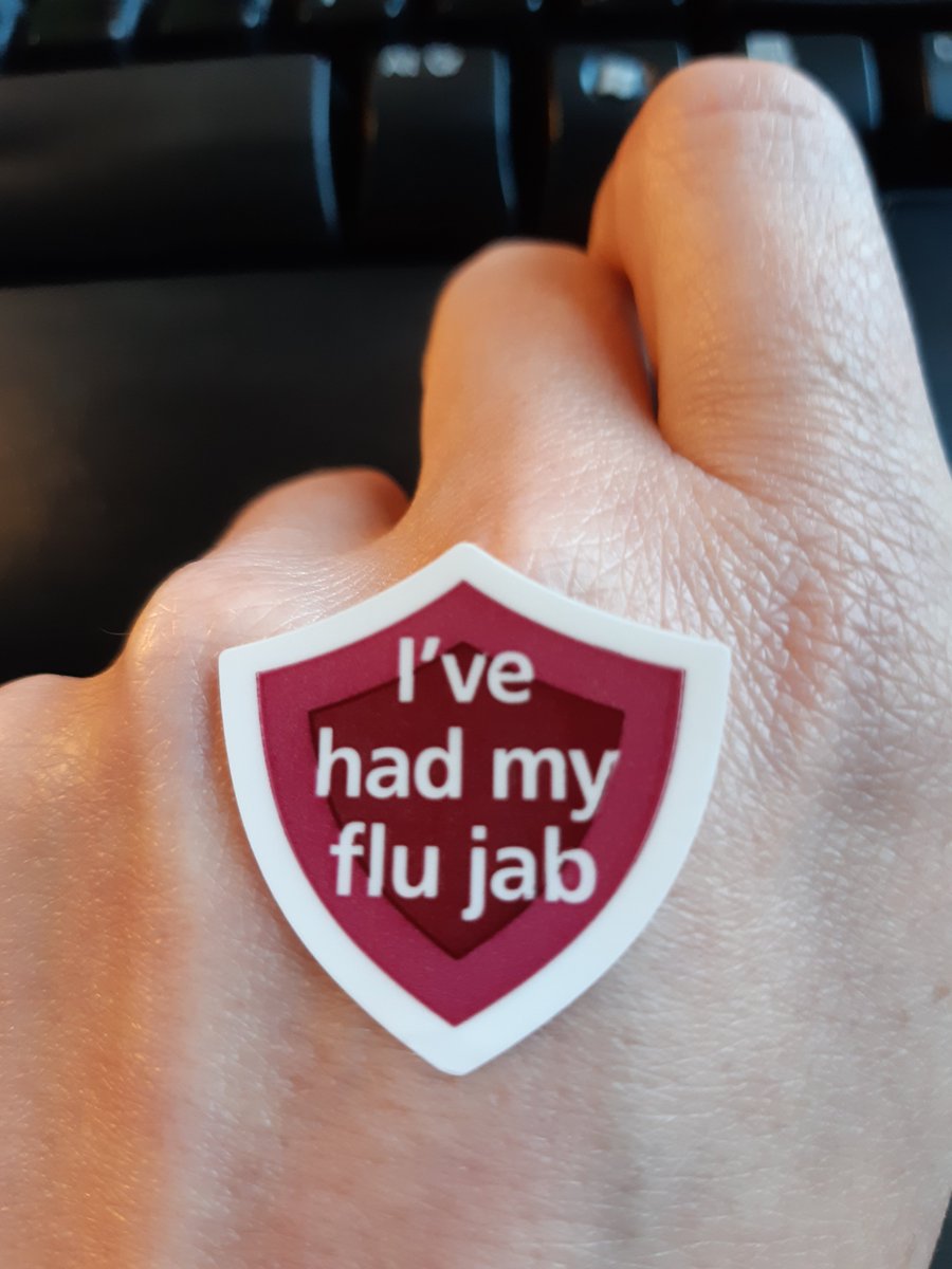 I've joined more than 10k other members of Team STH and had my flu jab.  Thanks Jane <a href="/maps_nd/">ND MAPS</a> for a completely pain free experience! Even more important than ever to get your flu jab this year. Flu+covid=not good