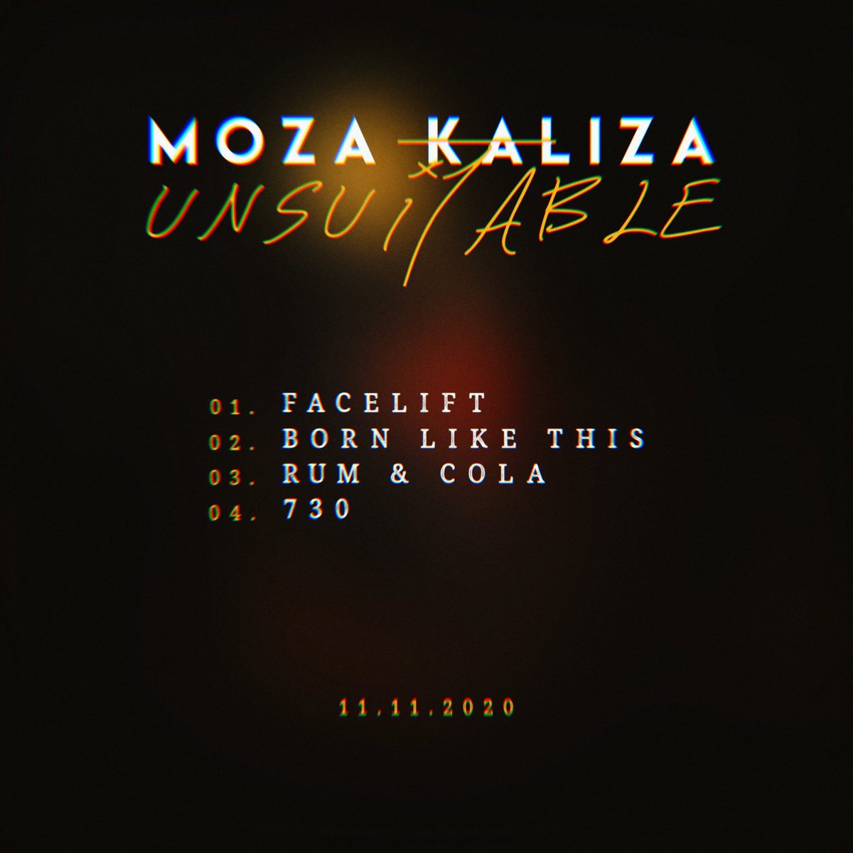 mozakaliza's tweet photo. Here's the tracklist for my first EP. So fkn EXCITED! Support your girl &amp; Pre-Save UNSUITABLE here:  https://t.co/ILNJSzzqbZ

#ep #NewMusic #unsuitableep #unsuitable https://t.co/4Z0LndHD72