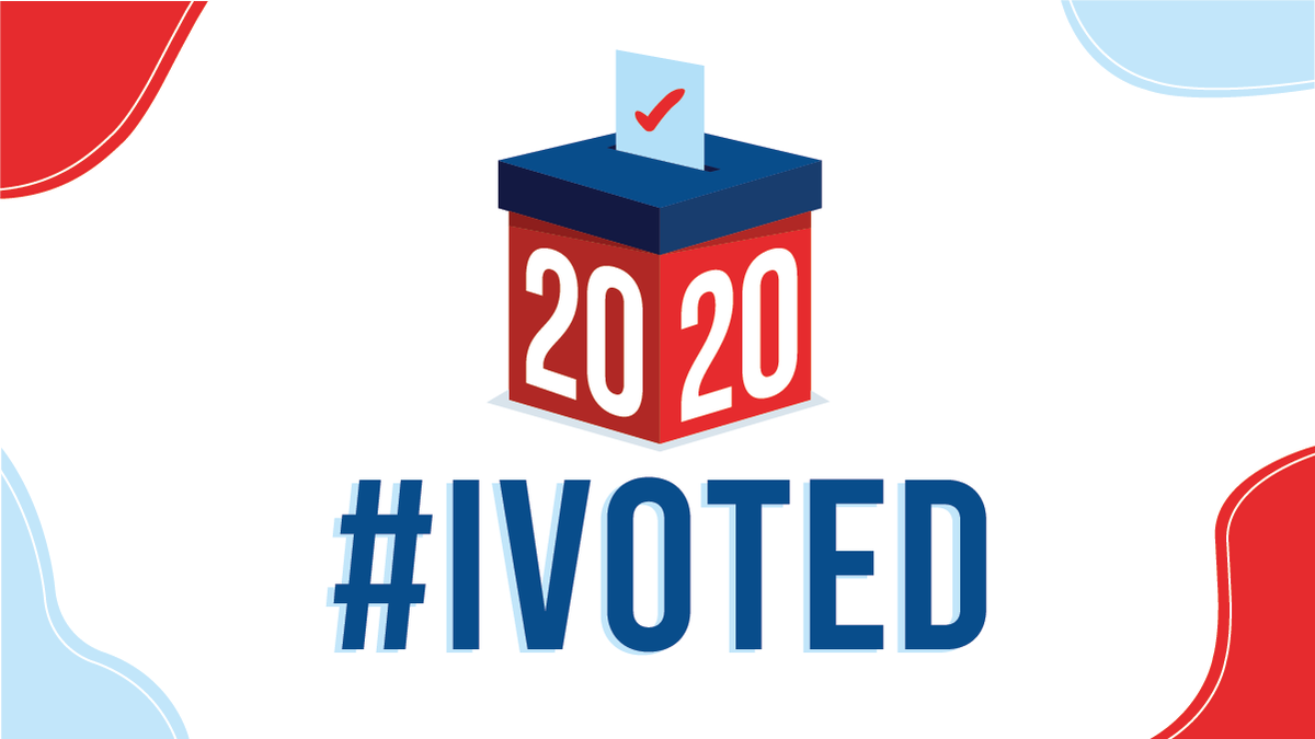 Just a friendly reminder from ACD, if you haven't already, make sure you get out and vote today! Every vote counts. Your voice matters. Reply #IVoted if you've done if you've done your civic duty🗳️ We'd love to see all of your 'I voted' stickers! #2020Election