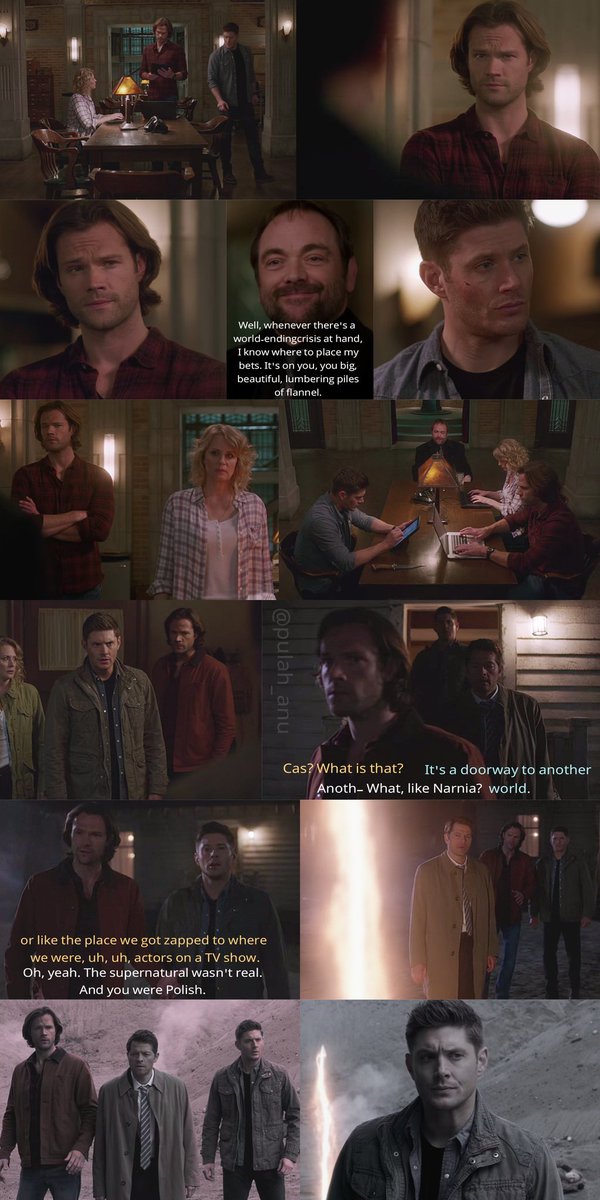 pulah_anu's tweet photo. The final #Supernatural rewatch along with #supernatural15 ππ
#Supernaturalseason12 Episode 23
#AllAlongtheWatchtower
#supernaturalrewatch #SPNFamily #SPNFamilyForever #Wetime #Spnrewatchwithbestie #SPNsummer2019
@Ruby_Rising πππ
Actual dt of rewatch-4th June 2020 https://t.co/XVl8N9UVvE