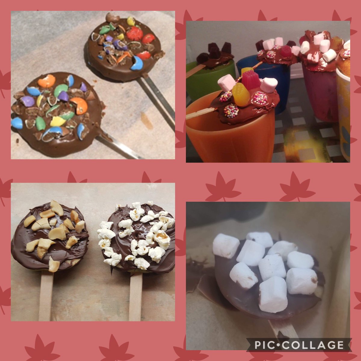 Virtual #bonfirenight themed fun for the #guides last night which included making #chocolate #apple pops <a href="/GuidingDerbys/">Girlguiding Derbyshire</a>