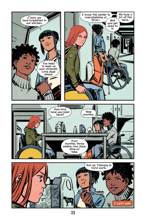 28. THE ORACLE CODEFrom  @mariekeyn,  #ManuelPreitano,  #JordieBellaire,  @ClaytonCowles,  @alexrcarr,  #DiegoLopez and  @SteveCook1 A Barbara Gordon YA mystery OGN about finding your strength and trusting yourself that remains one of my faves of the year.