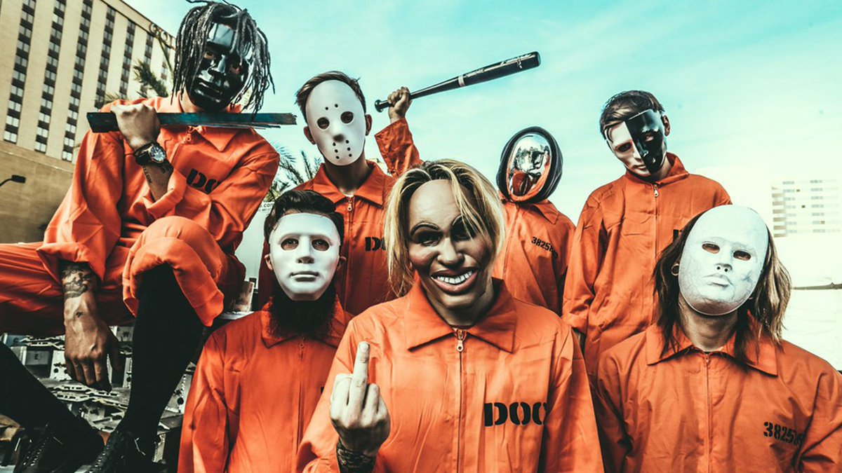 Watch <a href="/NeckDeepUK/">Neck Deep</a> revive their <a href="/slipknot/">Slipknot</a> tribute band, Slipneck kerrang.com/the-news/watch…
