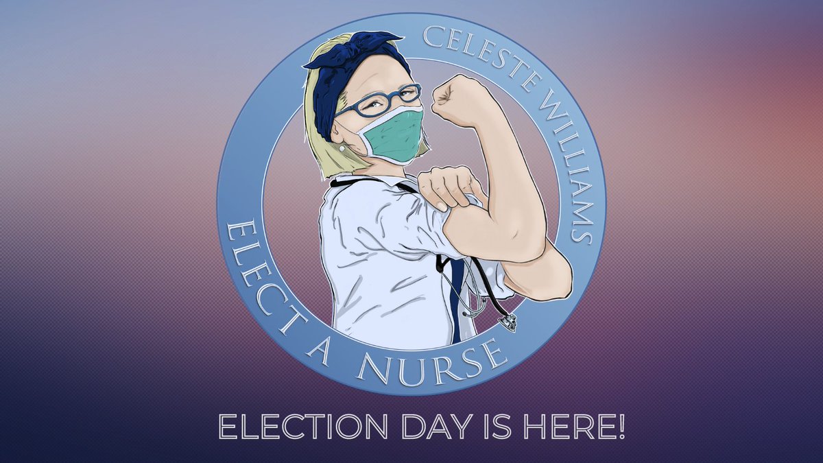 CelesteforAR's tweet photo. It's here! #ElectionDay! There's never been a better time to #ElectANurse.
🗳️VOTE if you haven't yet. Your vote is so important!
🎉Celebrate Voting with Celeste: https://t.co/mvvXaNeM37
📲Make calls or send texts for Celeste: https://t.co/3FRLJtTb5P
#FlipTheThird https://t.co/5MhKaZTvTX