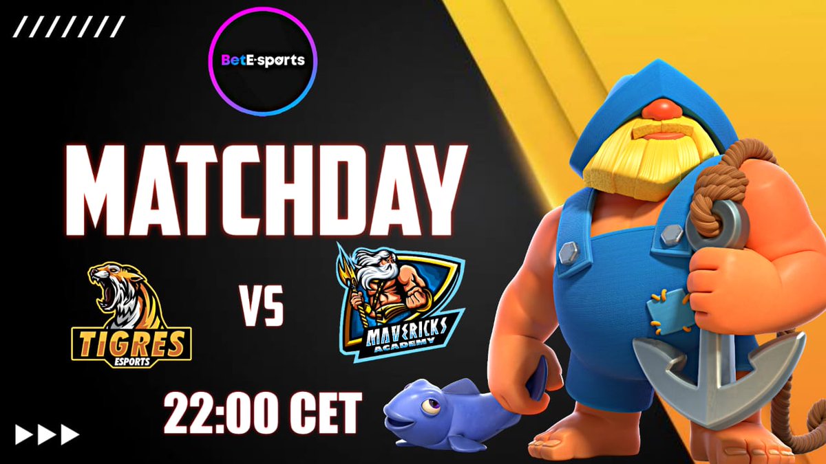 Match day⚒️

First round in :

🏆 <a href="/Betesports_/">Wolves Hunter's Packs</a> 

🆚 Mav3ricks academy

#gotigres🐯