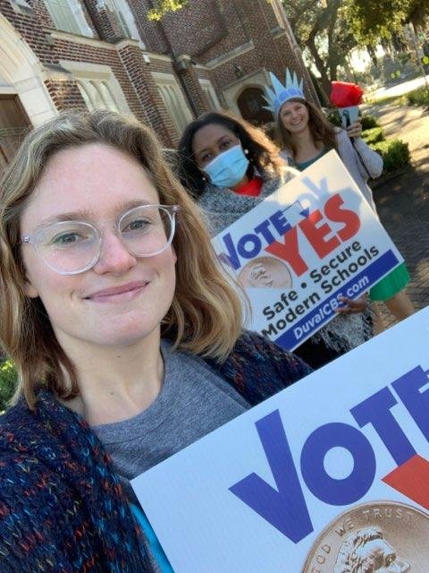 JaxPEF's tweet image. It's here! ELECTION DAY! Remind your friends to support schools when they vote today! 

#HalfPennyJax @DuvalSchools @DuvalCBS