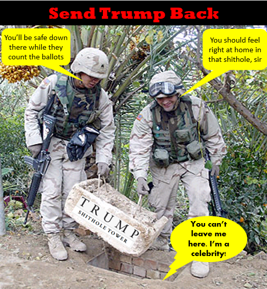 SDBurgher's tweet photo. It's #ElectionDay -- Send Trump Back
#BidenHarrisToEndThisNightmare
#VoteBlueToSaveAmerica
#SendTrumpBack https://t.co/lslKA5tmTQ