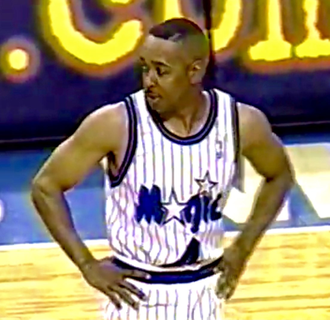 Spud Webb of the Minnesota Timberwolves (26 G) & Orlando Magic (4 G).