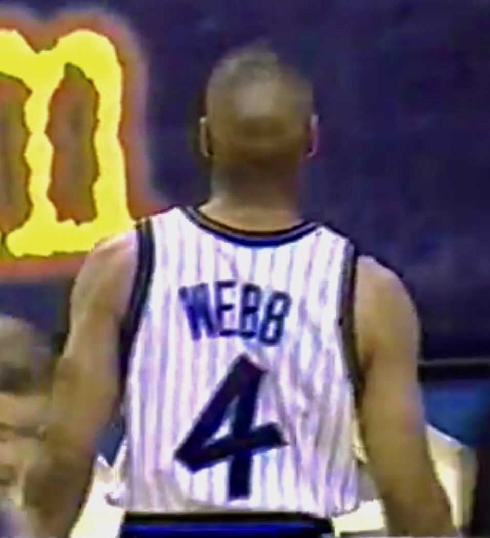 Spud Webb of the Minnesota Timberwolves (26 G) & Orlando Magic (4 G).