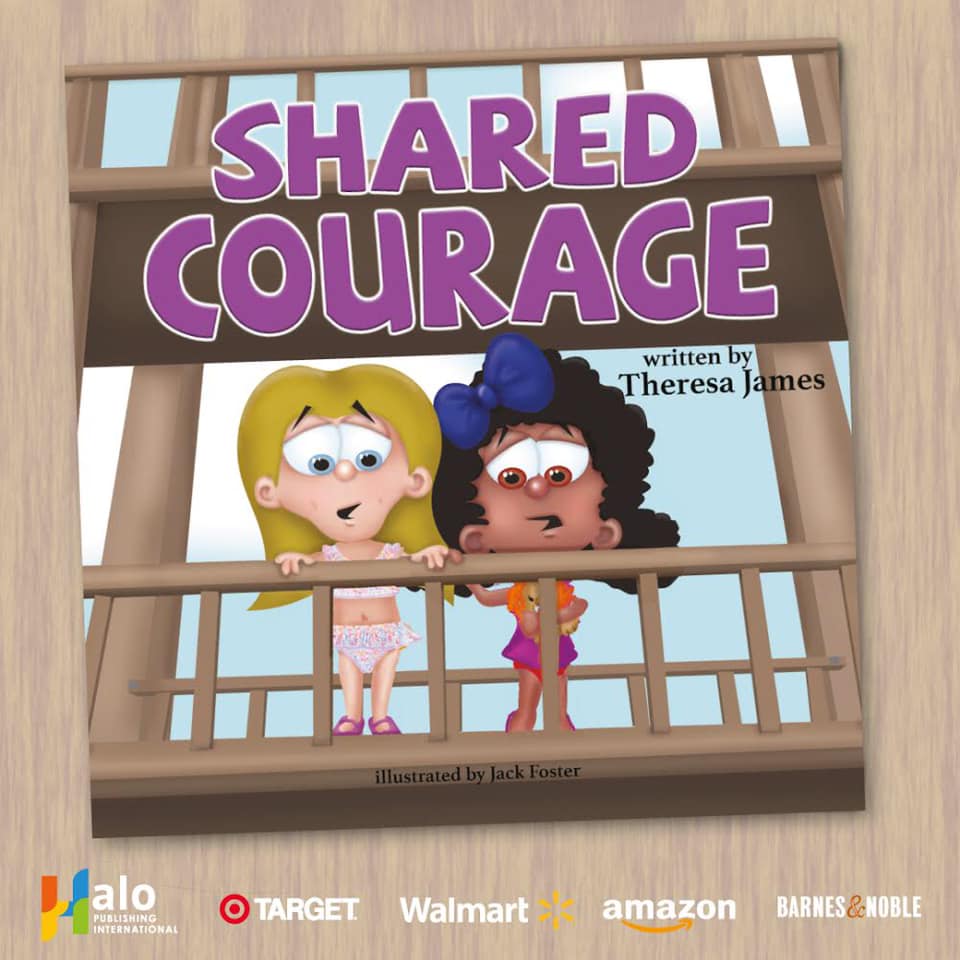 jack_jacktoon's tweet photo. Congrats Theresa! Her 4th book, Shared Courage, published by Halo Publishing Int., just released. Her books are heartwarming stories, life lessons and a lot of fun to illustrate. #HaloPublishing #SCBWI #scbwimidsouth #kidlit #kidlitart https://t.co/63tbRcPKL8