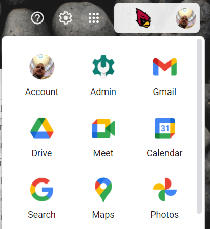 Dear <a href="/Google/">Google</a>, Color matters. It's really hard to not look for a white envelope for mail and a blue calendar and a teal icon for a meeting.