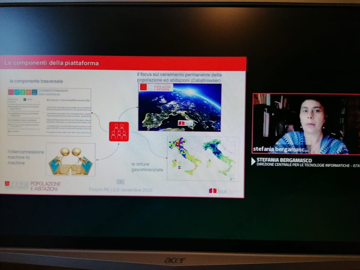 istat_it's tweet photo. ⏰#60minutidiCensimenti
#StefaniaBergamasco #istat
"I.Stat ha creato una sola banca dati di diffusione dell’Istituto di cui i censimenti sono una sezione
ora si aggiunge la novità #DataBrowser"
#ForumPA2020
#CensimentoPermanentePopolazione https://t.co/wqh4286Jrp