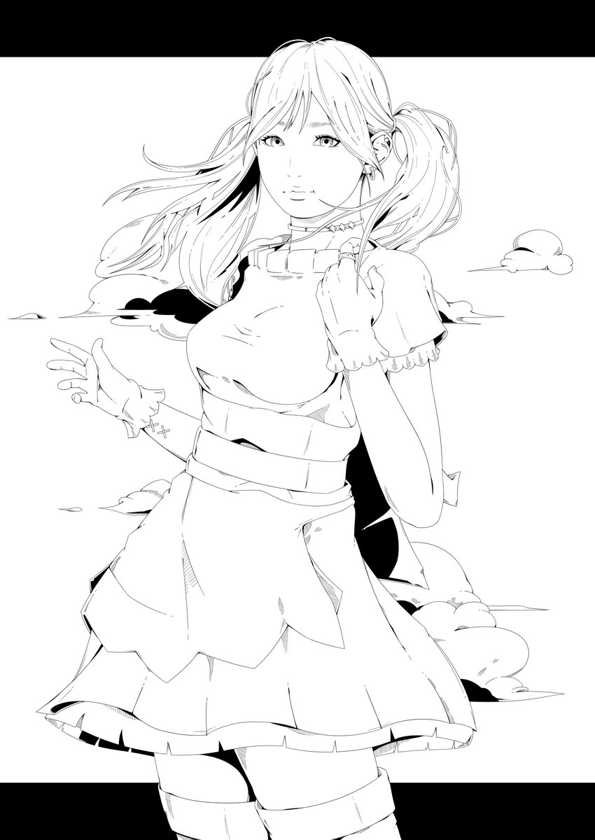 線画ができました。今回はiPadで描きました(・ω・)ノ ゆっくりまったりペースで着色しようと思います?
#illustration #イラスト #絵描きさんと繋がりたい 
