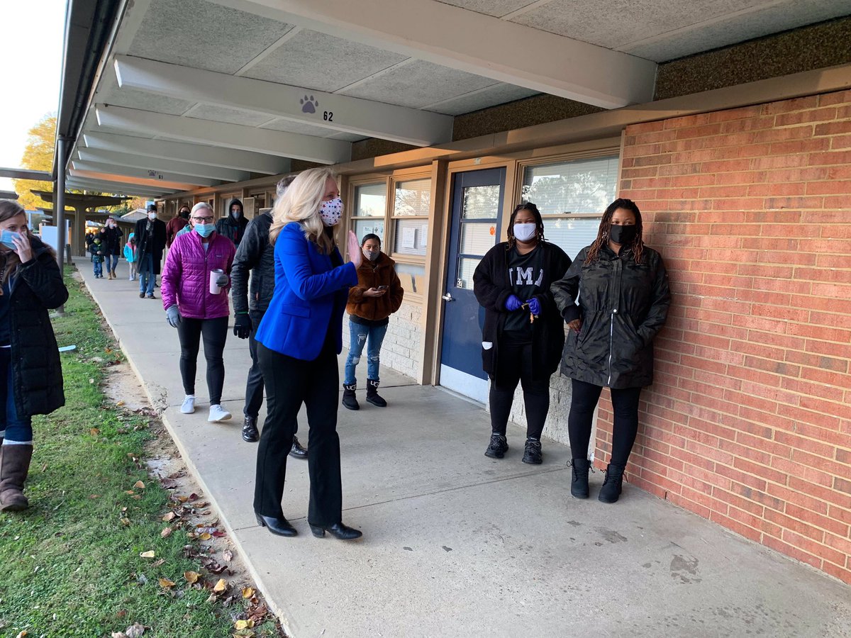 Abigail Spanberger Di Twitter I M A J R Tucker High School Alum And It Was So Special To Be Back Here This Morning To Greet Election Day Voters Va07 Is My Home It S