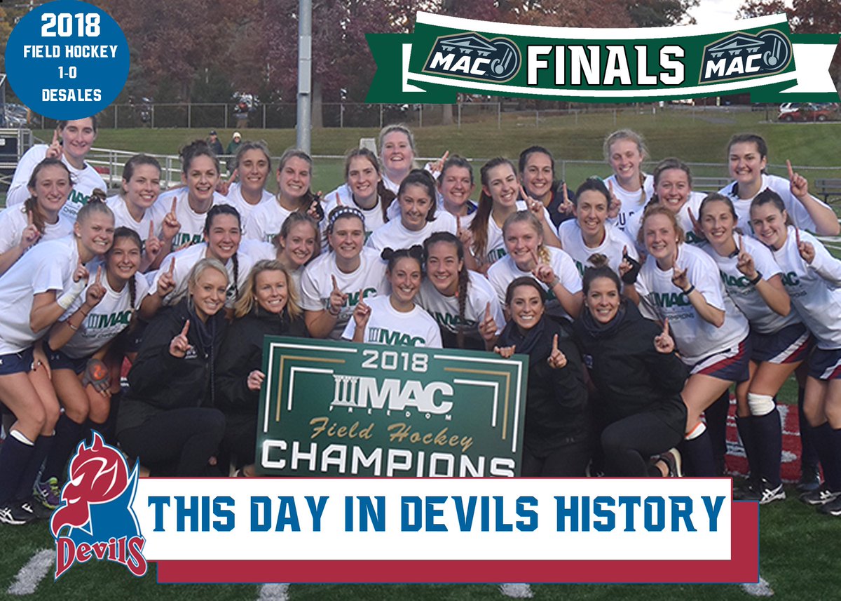 FDUDevils's tweet photo. On #ThisDayinDevilsHistory 🗓 , @FDUFH won the @gomacsports Freedom Championship for the second time in program history 😈 🏆 

🏑 GOAL by Kelly O'Neill, Assist by Makayla Pak.
🏑 Makayla Pak was awarded tournament MVP
🏑 Sixth 1-0 win of the season

#HeatsRising🔥| #HornsUp🤘 https://t.co/dhWftdQZvm