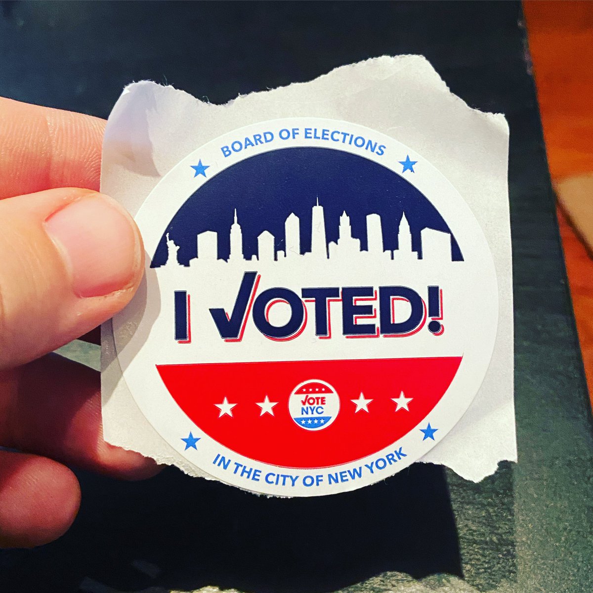 NickRansom_TCS's tweet photo. Don’t forget to #vote today! https://t.co/Eyav23jtNu