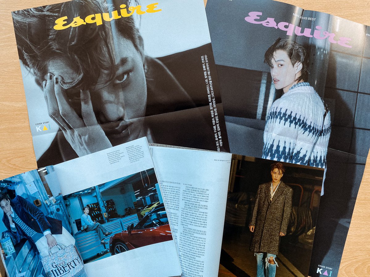 uuunmyeong's tweet photo. good loooord! my heart nearly burst! it's all written in hangul though, but i'm satisfied just looking at Jongin's photos in all his glory and perfection.. 👏🏻👏🏻👏🏻 "I DON'T UNDERSTAND, BUT I LAB IT!!!!" #KaiEsquire #KaiSolo https://t.co/hTMyTUmojx