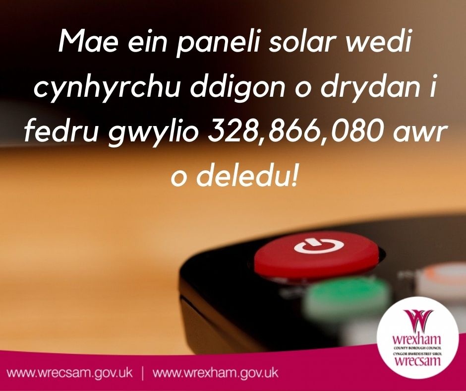 Fel rhan o Wythnos Newid Hinsawdd 2020,  dyma rannu’r wybodaeth ddiweddaraf gyda chi am y gwaith sy’n mynd rhagddo i leihau allyriadau carbon, ac rydym yn hapus iawn â’r cynnydd rydym wedi’i wneud hyd yma. 👉  orlo.uk/lv5dP #ClimateChange #wrecsam <a href="/wrecsam/">Wrecsam</a>