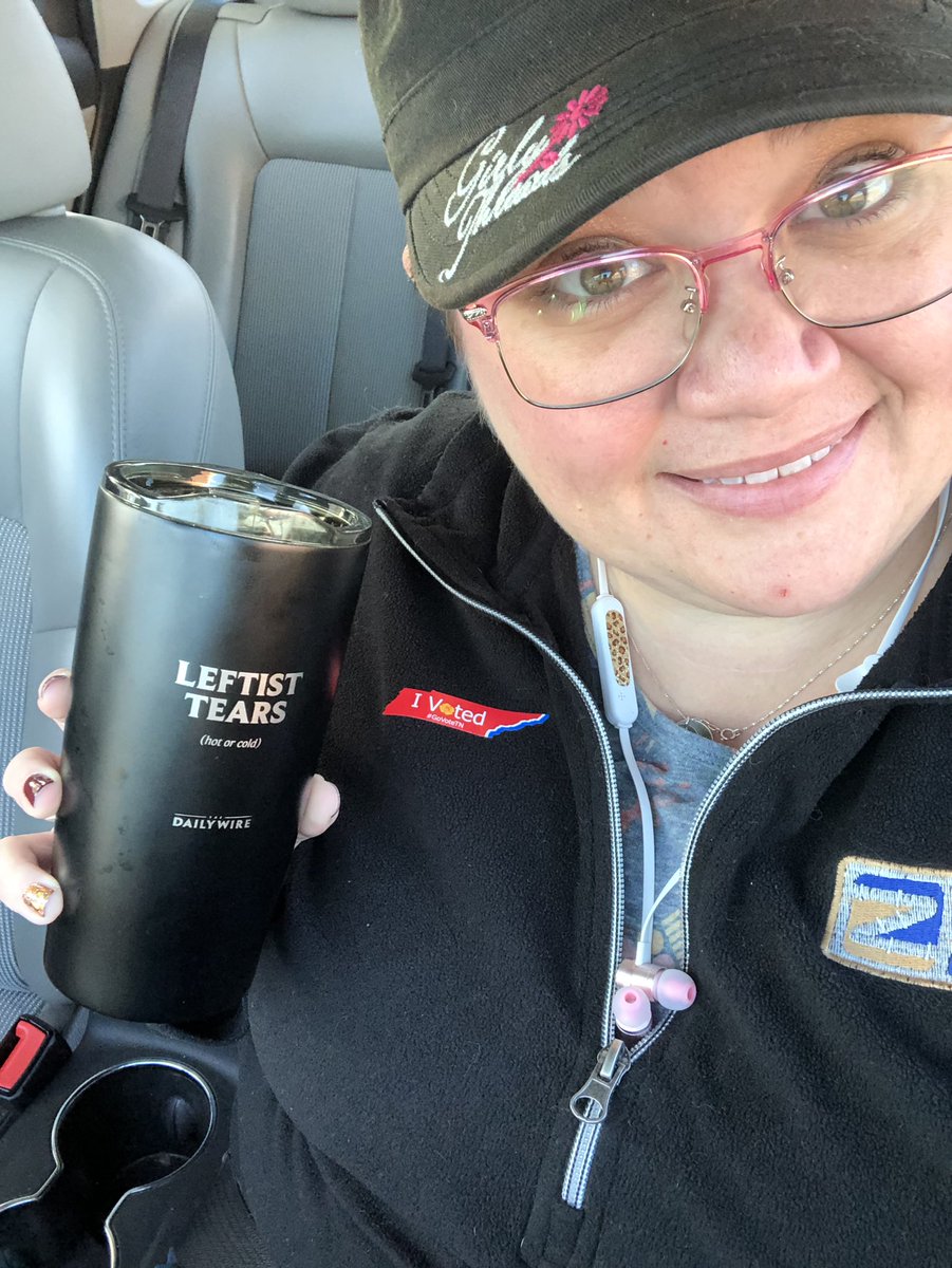 My #LeftistTearsTumbler and I just voted...looking forward to it filling up regularly over the days and months to come...