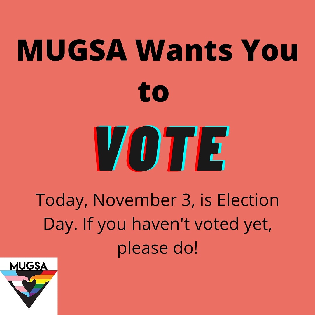 mu_gsa's tweet photo. PLEASE VOTE! @maryvilleu has cancelled all classes in order to give its students, staff, and faculty the opportunity to exercise their right as citizens. However, if you do decide to vote in person, please bring water and a jacket, and be sure to follow COVID-19 guidelines. #vote https://t.co/tffDDr1lsq