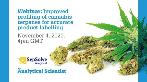 tAnaSci's tweet photo. Tomorrow! Don’t miss our free webinar 'Improved profiling of cannabis terpenes for accurate product labelling'

Click here for more information 👇
https://t.co/VZXBkmNujF https://t.co/bdzqb1nYhe