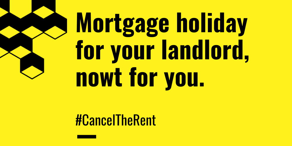 gmtenantsunion's tweet photo. After announcing another mortgage holiday for homeowners, it's no surprise that the government has failed to implement an eviction ban to protect renters who can't make rent. 

Time to join your local tenants union. https://t.co/5IUBGLyHUU