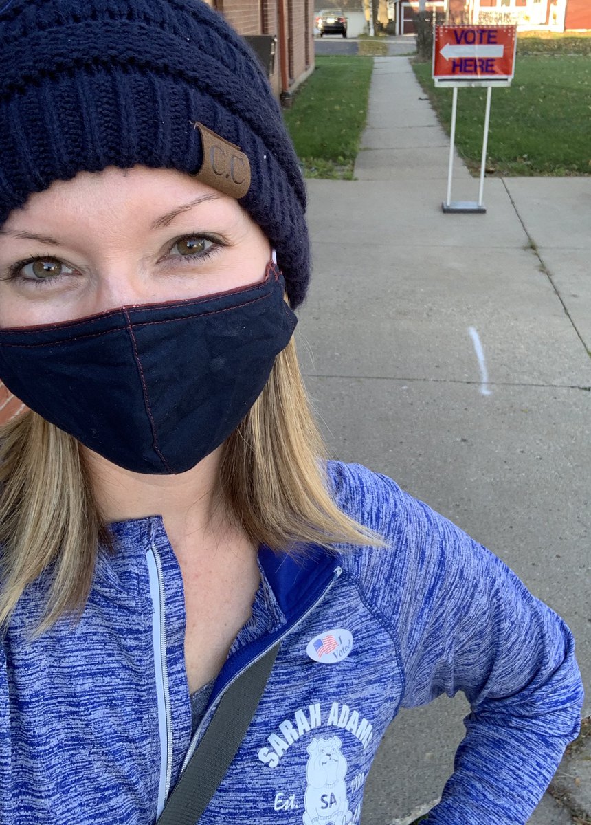 MrsDeainD95's tweet photo. “Voting is the expression of our commitment to ourselves, one another, this country, and this world.” -Get out and VOTE! https://t.co/fNDoV97PZH