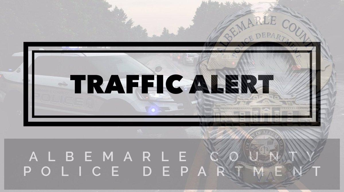 ACPD_VA's tweet photo. 🚨Traffic Alert - Garth Rd 🚨
All lanes of Garth Rd, at Old Garth Rd are blocked for the next few hours due to a crash. 
@NBC29 @CBS19News @NewsRadioWINA @DailyProgress https://t.co/sZfMxiUPA1