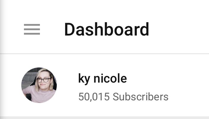 kynicole96's tweet photo. We did it, guys!! 50k SUBSCRIBERS! Thank you all so much for your continued support and love. It wouldn’t have been possible without you guys. I am forever grateful! ♥️😭 https://t.co/Cq2J5JFMUW