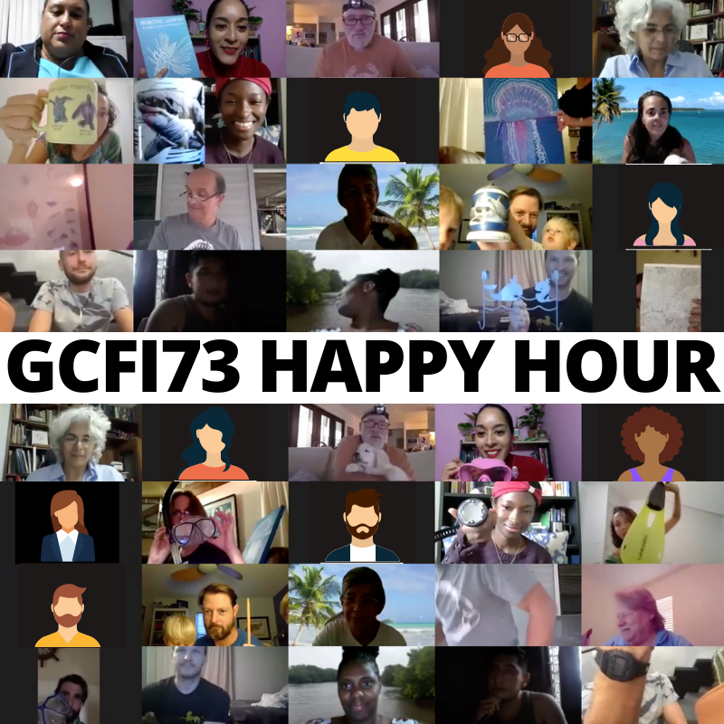 gcfi_fisheries's tweet photo. Thanks to everyone that joined our opening social: the #GCFI73 #HappyHour

New and old members of the #GCFIFamily connected and even participated in our first ever #Virtual #ScavengerHunt! https://t.co/jZbklmbDJq