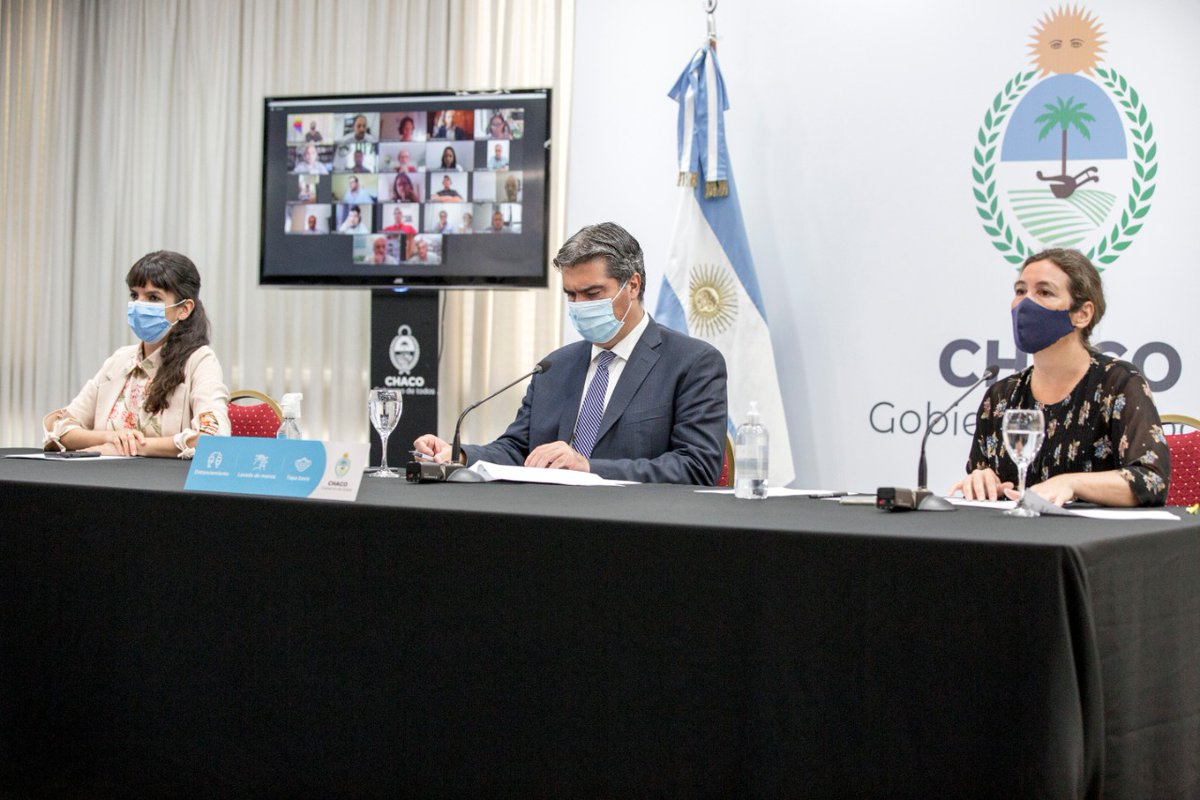 jmcapitanich's tweet photo. Anunciamos la creación de la Dirección Provincial de Cambio Climático y Riesgo Ambiental, junto a @juancabandie, Ministro de Ambiente y Desarrollo Sostenible de Nación y autoridades provinciales y nacionales.

El primer paso del camino para promover un medioambiente sustentable. https://t.co/34WKWUGsUc