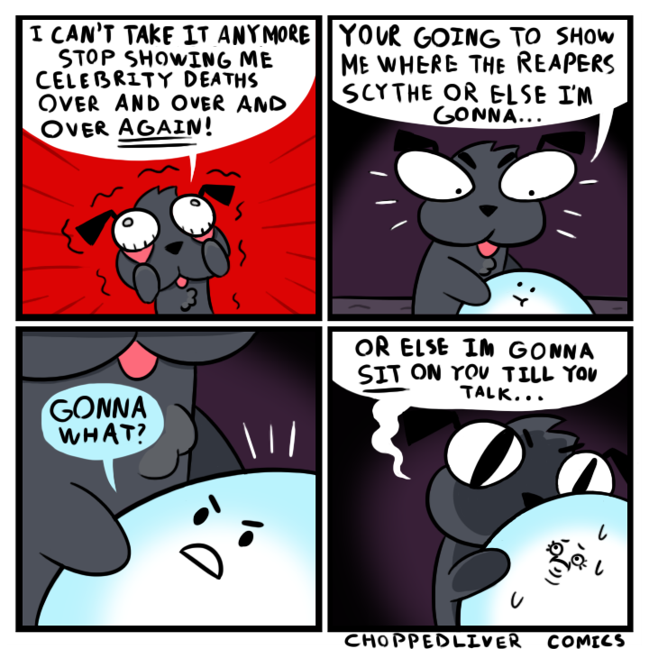 ChoppLiverComix's tweet photo. Carp The Dead Dog: 13

#comic #comics #art #drawing #illustration #cartoon #digitalart #sketch #comicart #artist #comicbooks #manga #comicbook #anime #marvel #draw #webcomic #fanart #artwork #comicstrip #funny #dccomics #dc #marvelcomics #love #artistsoninstagram #webtoon #doodle https://t.co/AaXSgfgcvU