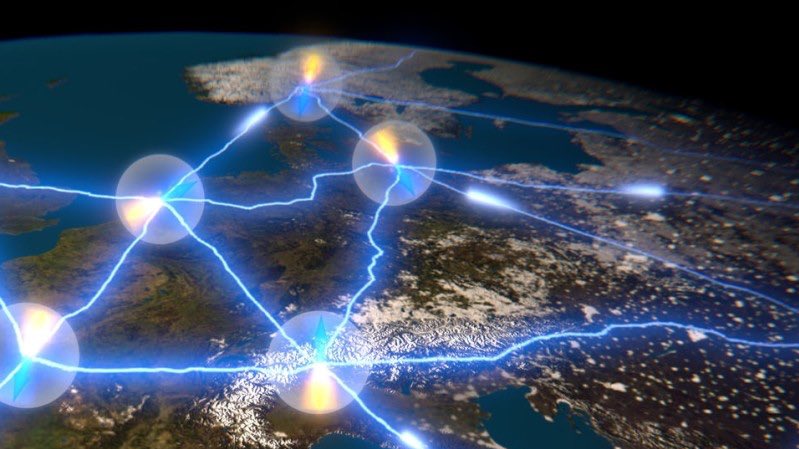 However, the internet is not done assembling. There are now plans to build a much faster version using a quantum network. Some scientists claim the quantum internet will even be able to send messages faster than the speed of light using quantumly entangled particles.