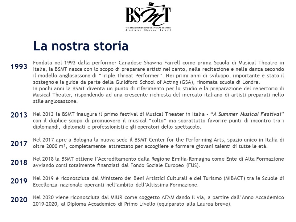 Ricordare quando abbiamo iniziato...nel lontano 1993!
Sono ormai oltre 27 anni di esperienza, soddisfazioni e tanta, tantissima passione!
Questa è la nostra STORIA!
#bsmt #ourstory #musicaltheater #performingarts #singing #dancing #acting #westsidestory #throwback
