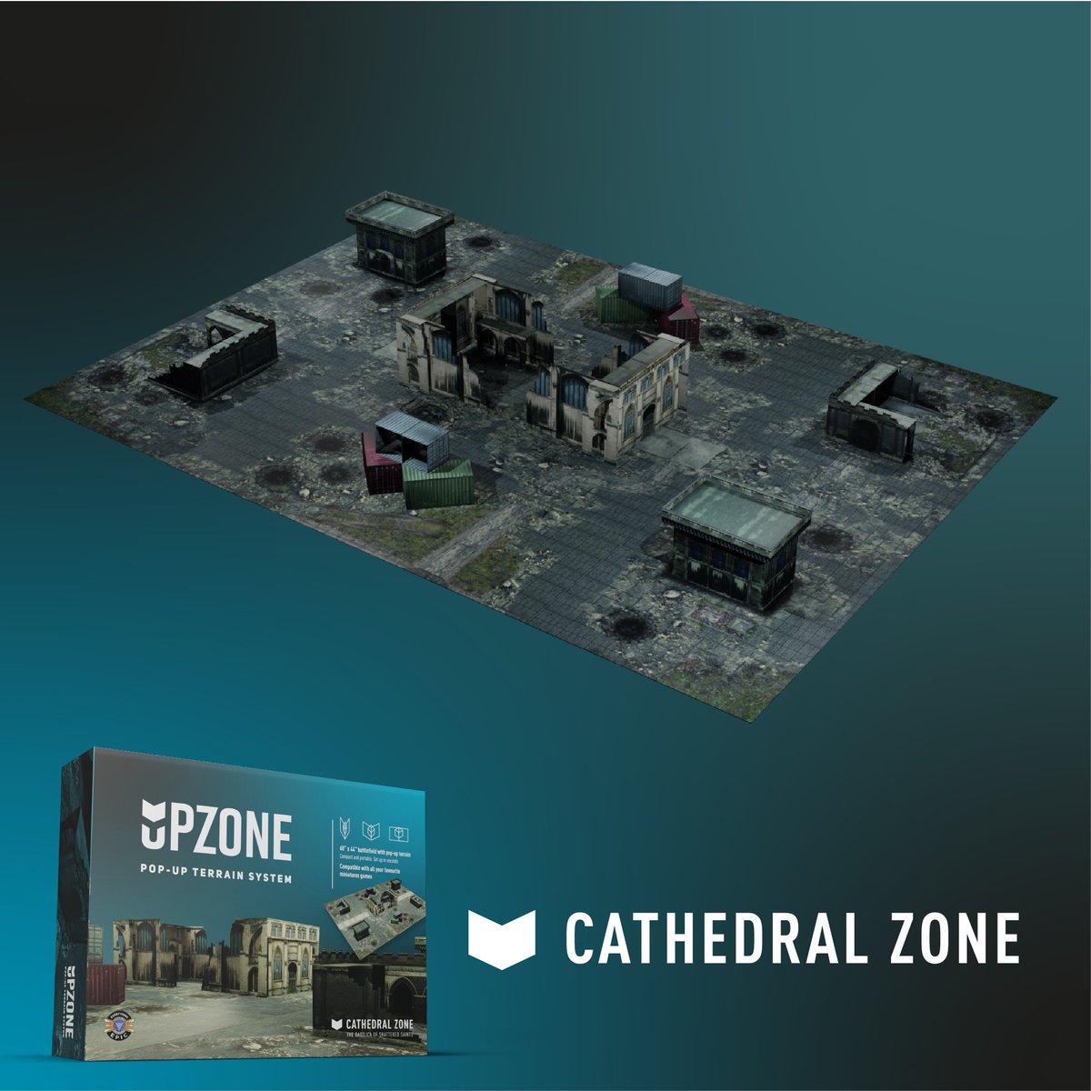UpzoneWargaming's tweet photo. Only a week to go until we go live! This week we will be showing the contents of each Upzone set in bit more detail. First up is the initial set, the Cathedral Zone. 😁🎲🏦 https://t.co/fcc5N9wKji
#terrain #kickstarter #wargaming #warhammer #epic #40k #dungeonsanddragons #RPG https://t.co/x243Cw8gBO