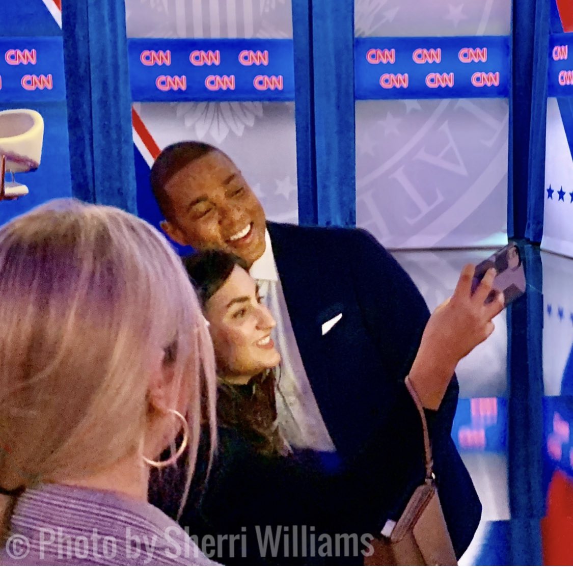 A couple of weeks later in February I traveled to the South Carolina primaries on a separate  @AmericanU  #Election2020   experiential learning project led by  @BFischerMartin  @lynneperri  #MollyORourke. We attended a  @CNN Town Hall w/Democratic candidates  #Vision2020Nation  @AU_SOC