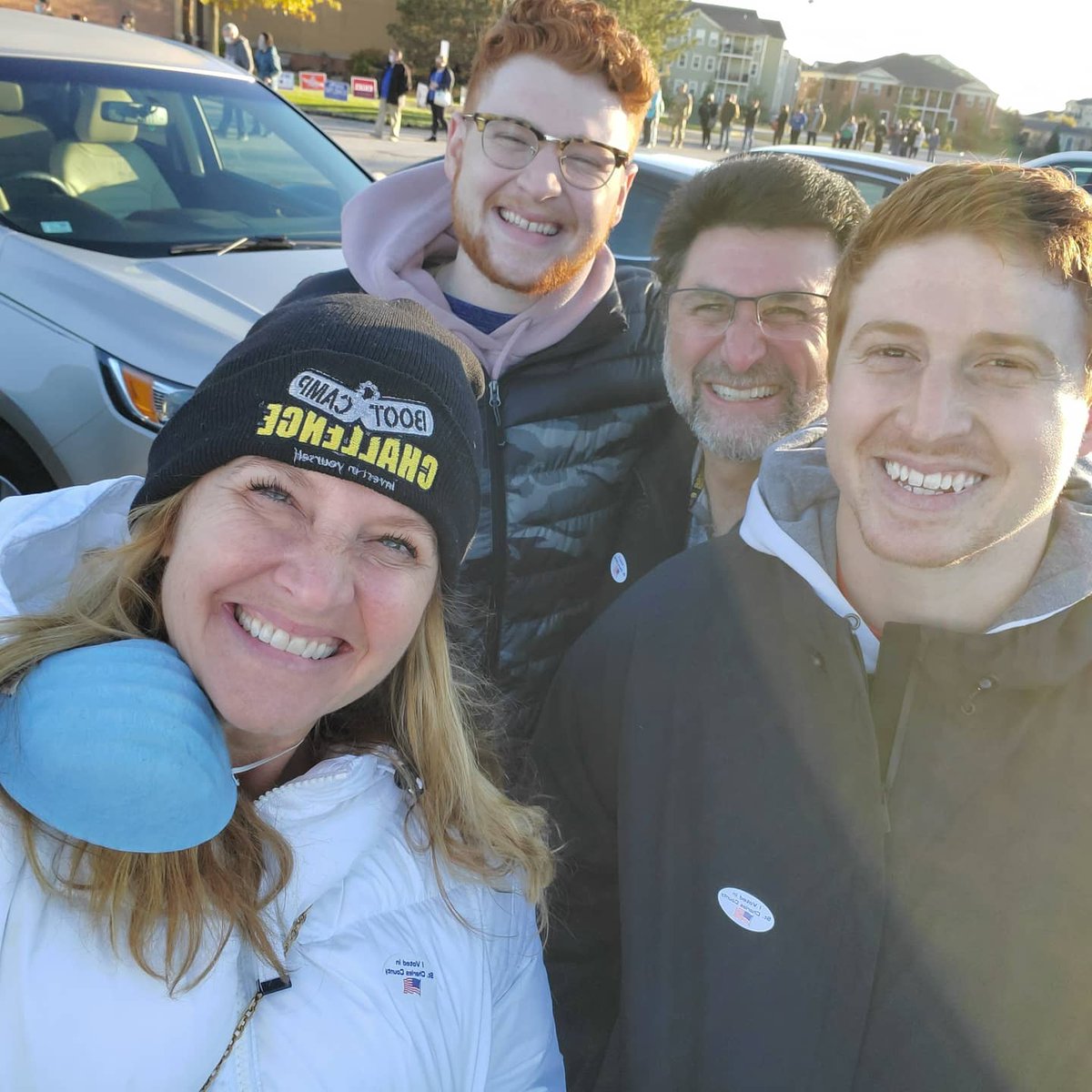 lori  patterson (@lorilpatterson) on Twitter photo Love making election day, family day. Love my adult children exercising their right to vote (proud mama π). Love we are celebrating the 100th anniversary of my right to vote (19th amendment, Hoo Aah!). 
Here's to voting. π₯
Happy Election Day! πΊπ²
#familyofvoters Love making election day, family day. Love my adult children exercising their right to vote (proud mama π). Love we are celebrating the 100th anniversary of my right to vote (19th amendment, Hoo Aah!). 
Here's to voting. π₯
Happy Election Day! πΊπ²
#familyofvoters